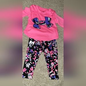 3-6 month under Armour matching set